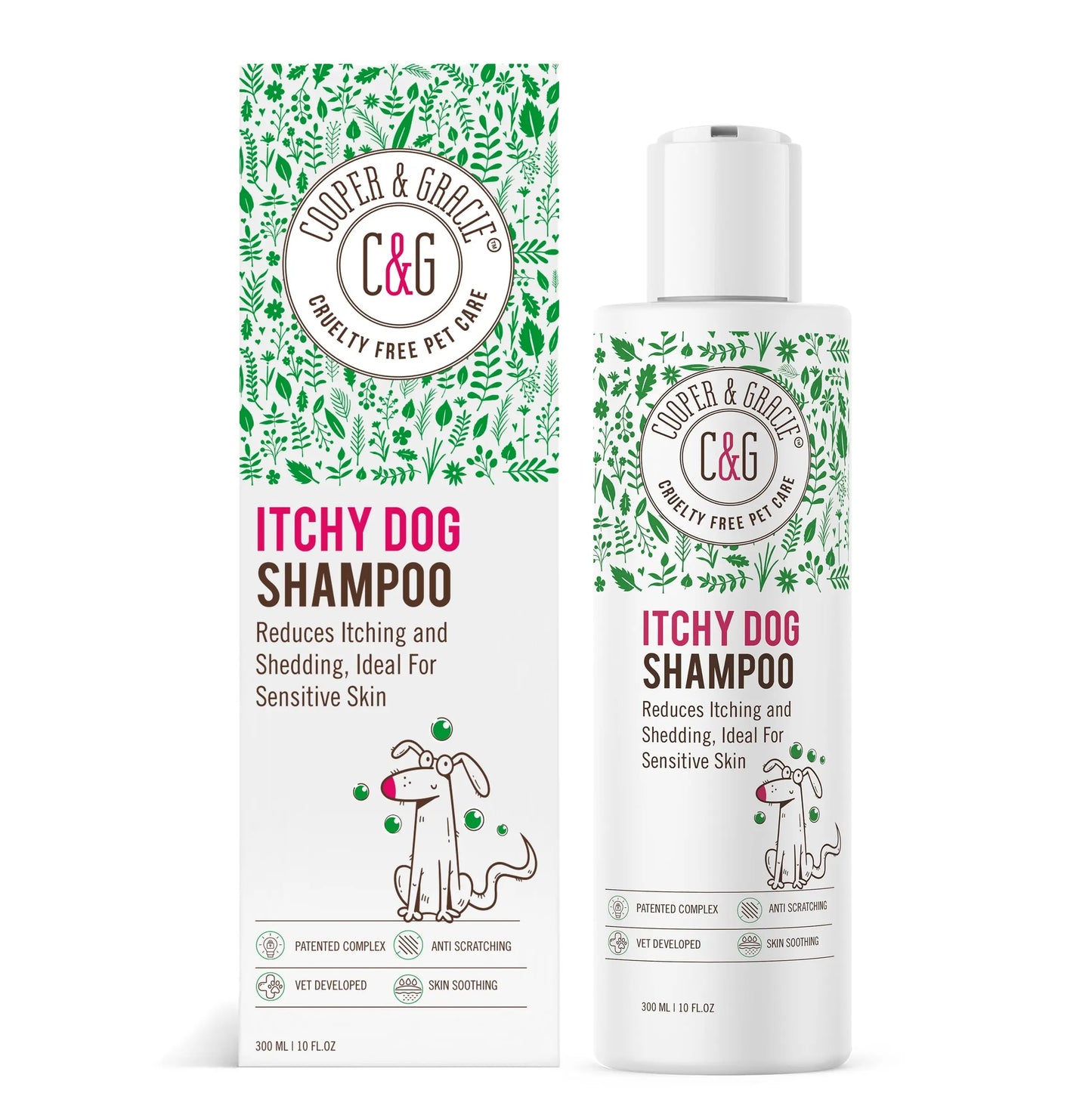 Dead Sea Itchy Dog Shampoo – 300Ml | Soothes Irritation & Supports Skin Hygiene