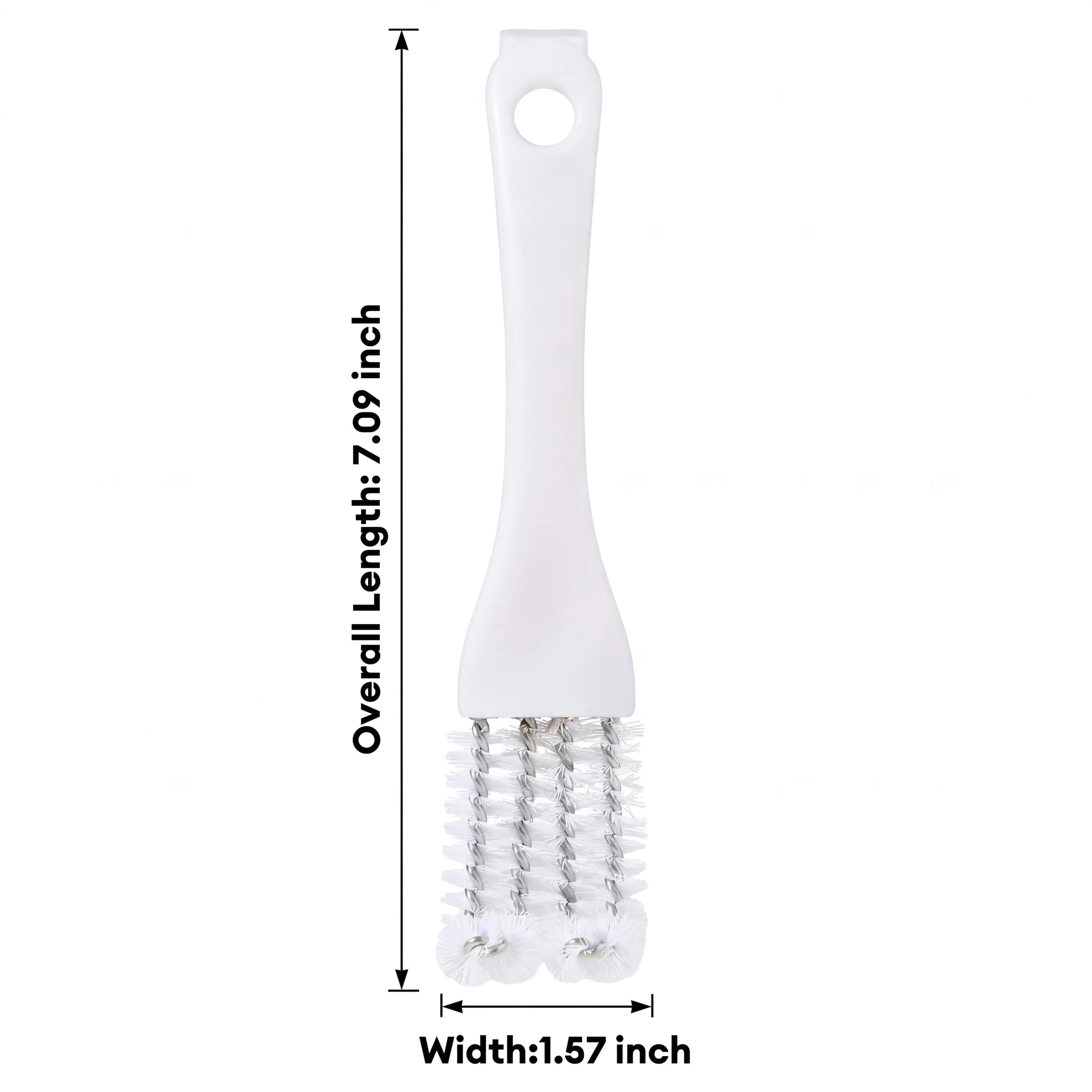 Bucatstate All-In-1 Bird Cage Cleaning Kit - Angled Brush, Poop Scraper for Parrot Cages & Accessories, Bird-Safe Steel Parts, Deep-Scrubbing for Owner Daily Spot Cleans