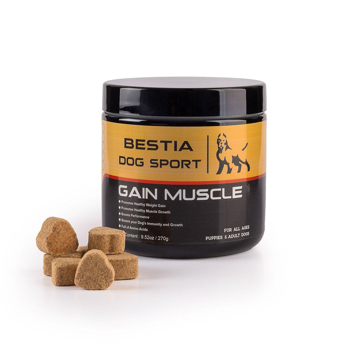 BDS Gain Muscle Dog Food Supplement