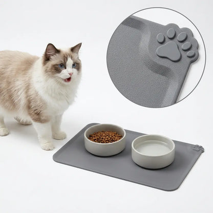 Premium Waterproof Silicone Pet Feeding Mat for Dogs and Cats